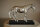 Skulptur Pferd Horse Alu Silber Deko Figur Tier Tierfigur Statue L31 cm
