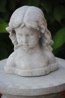 Schöne Mädchen Büste  Figur Skulptur...