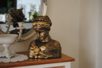 Schöne Dame Büste Frau Figur Skulptur  Edel  Shabby-Style 2004-110