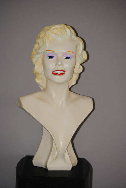 Marilyn Monroe Figur Büste Marilin  Figuren 50 cm   Film Retro Style
