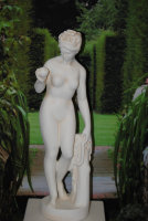 Figur Antik DESIGNE Eva mit Apfel Skulptur Statue Garten...