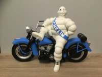 Dekorations Figur Michelin-Männchen Blau auf...