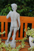 David Skulptur Statue Antik Designe Gartenfigur Figur Garten 0047-23 TOP NEW