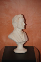 Büste Frederic Chopin Komponist Musik Statue Klavier H24 cm