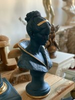 Büste Figur für Säule Frau Dame NEW Model Edel Daria Statue  Deko 2028-101