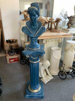 Büste Figur für Säule Frau Dame NEW Model Edel Daria Statue  Deko 2028-101