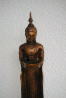 Buddha Groß 74 cm Bronze Designe Feng Shui Statue Figur Garten Deko