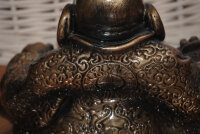 Buddha Figur lachender dicker Happy Buddha XL Deko  Skulptur Feng Shui