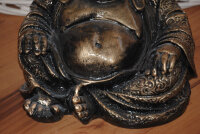 Buddha Figur lachender dicker Happy Buddha XL Deko  Skulptur Feng Shui