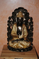 Buddha Feng Shui Asien Figur H49 cm Home u. Garten Deko Wetterfest