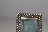Bilderrahmen 8 x 6 Fotorahmen Rechteckig Rahmen Silber Antik Barock  Stil Nr:87