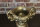 Barock Vase Schale  Blumenvasen Landhaus Rund  Antik Gold W28