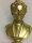 Frederic Chopin Büste Goldfarbig Komponist Musik Statue