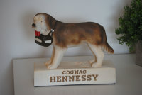 Hund Figur Cognac Hennessy Bernhardiner Werbefigur...