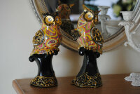 DSC Dekoratives Set Eule Figur Skulptur Eulen Owls je H26 cm TOP
