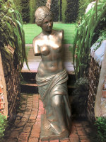 Schöne Figur  Venus von Milo  Skulptur Statue  edel Grün Gold Antik 0005 -62
