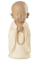 J-Line Mönch Buddha mit Halskette POLY Figur Farbe...