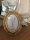 Bilderrahmen10 x15 cm Fotorahmen Oval Schmetterlinge Rahmen  Gold Antik   030