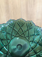 XXL Kerzenglas Glasaufsatz Fiori Grün KRÖMER Teelicht Kerzenständer Leuchter