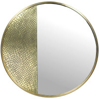 Kersten BV Schöner Moderner Spiegel Gold Metall 50x5x50cm