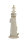 J-Line Maritime Deko Leuchtturm Meer Landhaus  natur 53 cm  aus Holz