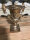 Barock Vase Schale Blumenvasen Landhaus Rund Antik Gold W29