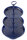 J-Line schöne Etagere Gebäckplatte Eisen Blau H 56 cm