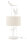 J-Line Schöne Tischlampe Vögel Poly Weiß Beige Höhe 79 cm