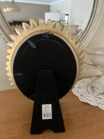 Bilderrahmen 18 x13 cm Fotorahmen Blätter Rahmen Antik Gold Antik 804