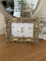 Edel einzigartig Barock Bilderrahmen 10 x 15 cm rechteckig  Antik Gold Antik 372