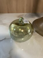 Kerzenglas Von Krömer Vintage Grün Aufsatzglas  für Kerzenständer