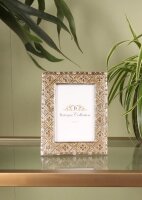 Dekorativer-Fotorahmen 15 x 10 cm – Siber/Gold...