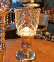 NEW  Kerzenglas Glasaufsatz Venice klar  KRÖMER...