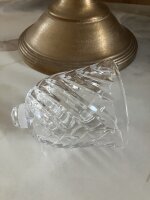 NEW  Kerzenglas Glasaufsatz Venice klar  KRÖMER Teelicht Kerzenständer Leuchter