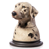 Figur Nostalgie Hund Shabby Deko Figur Dose  Landhaus