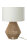 J-Line Tisch LAMPE FÄDEN JUTE NATURELL H 51 cm