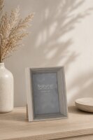 J-Line Moderner Fotorahmen 10X15 Tief Mdf Holz /Grau...