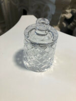 Kerzenglas Glasaufsatz Klar Raute KRÖMER Teelicht Kerzenständer Edel Angebot