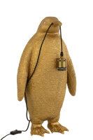 J-Line Tischlampe Pinguin - Resin - Gold - Large H59 cm