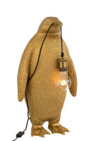 J-Line Tischlampe Pinguin - Resin - Gold - Large H59 cm