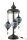 J-Line Tischlampe Mosaik 3 Lampen Glas/Metall Blau