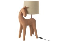 J-Line TISCHLAMPE PFERD MODERN RESIN Terra