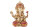 J-Line Ganesha SITZEND Poy Gold H 28 cm