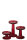 J-Line Set Von 3 Kerzenhaltern Nelly Glas Kirschrot