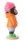 J-Line Trendige Affen-Dekofigur, 27 cm, Orange/Pink/Grün, Kunstharz-Mix
