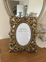 Edel Goldiger Bilderrahmen Foto Rahmen Barock 10x15  Gold Antik 021