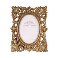 Edel Goldiger Bilderrahmen Foto Rahmen Barock 10x15  Gold Antik 021