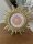 Sonne Foto Bilder Rahmen  Rund 20 x 20 cm Farbe Gold Antik
