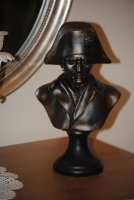 Napoleon Figur Büste Skulptur Bronze Optik 25 cm