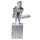 Turner Athleten Sportler H41cm Silber  Deko Figur Skulptur